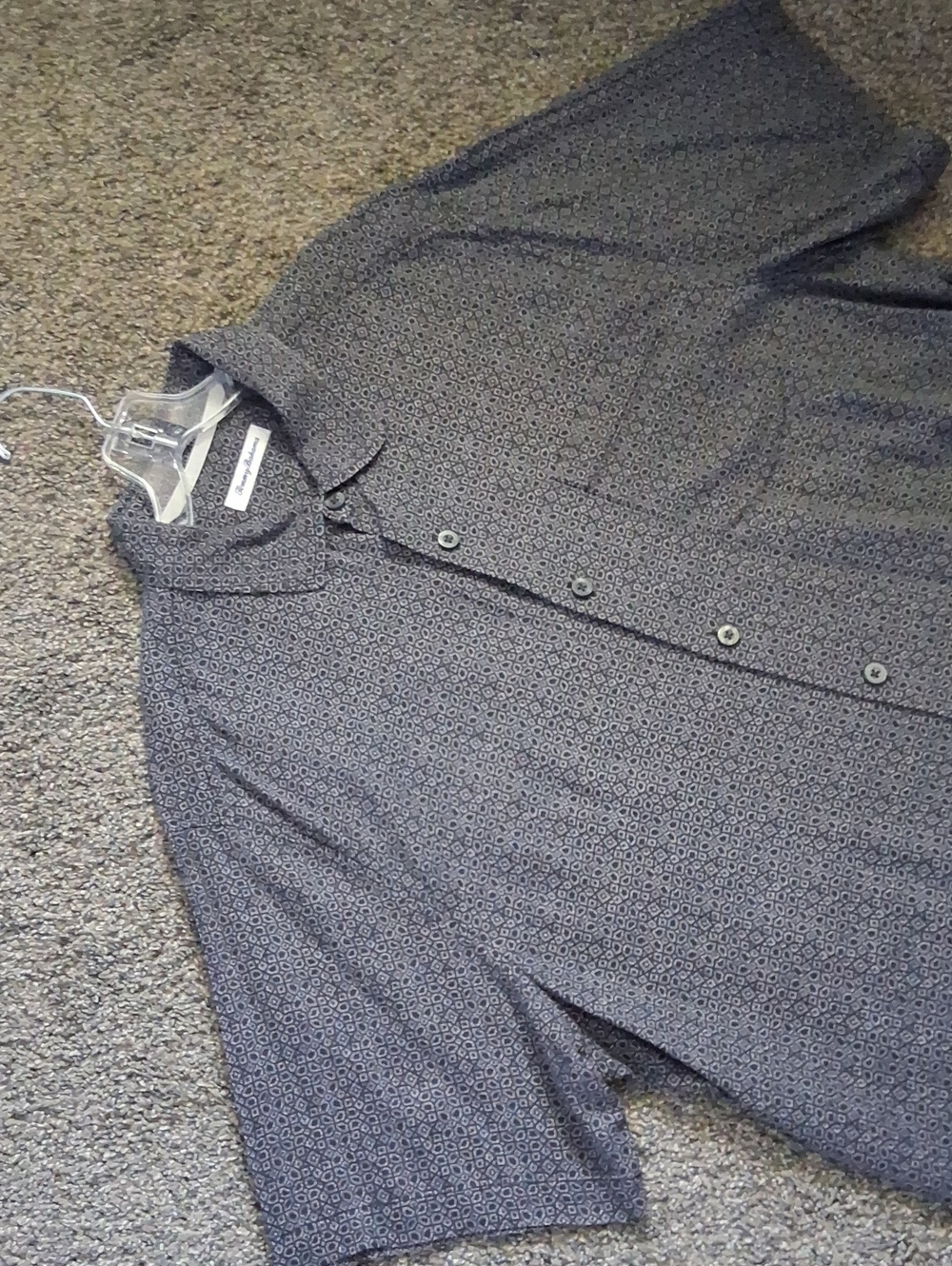 Tommy Bahama Silk Button Down Pattern Shirt. Beach Resortwear XLT - Picture 2 of 8